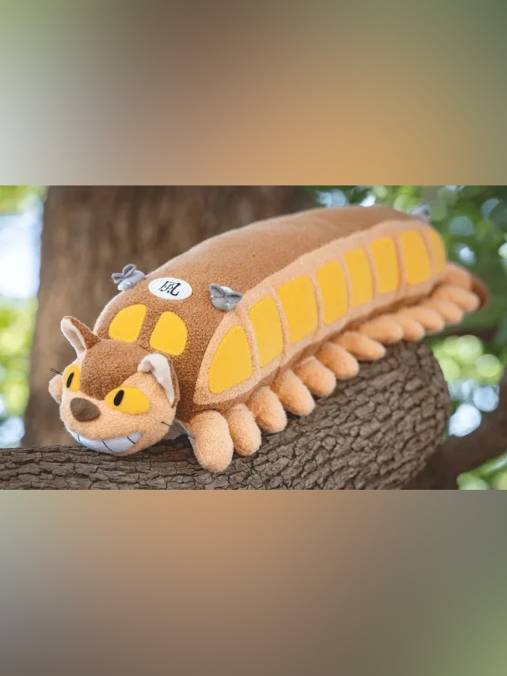 My Neighbor Totoro Catbus Train Plush Ghibli Museum Japan Exclusive NWT